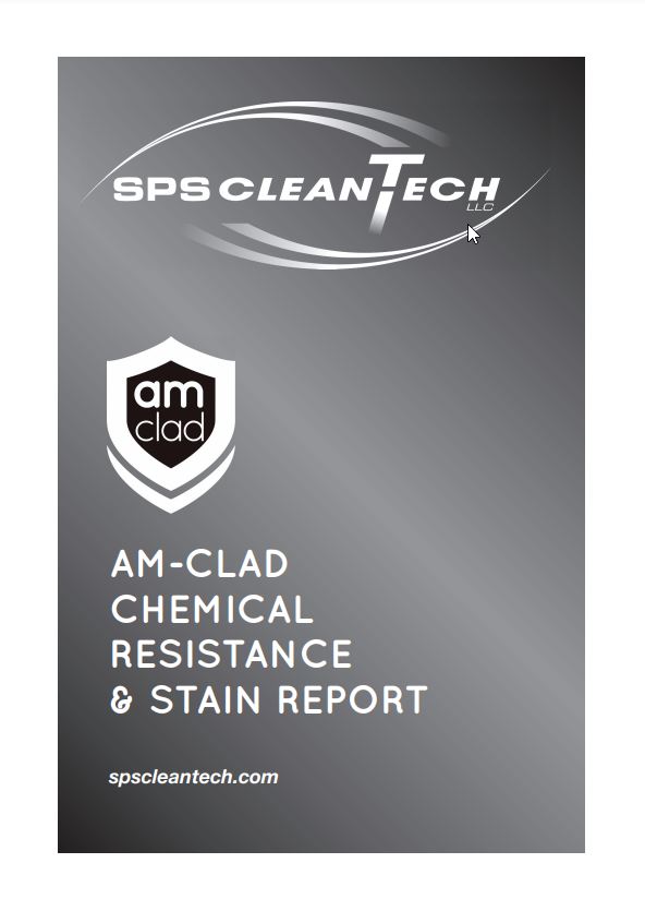 Am-Clad Chemical Resistance and Stain Report
